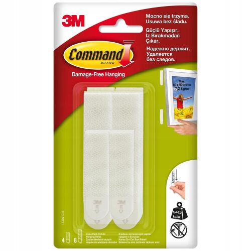 Tépőzár képek és keretek felakasztására, nagy és közepes, 12 db. 146227366