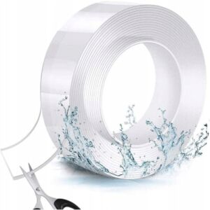 ÁTLÁTSZÓ NANO MAGIC RAGASZTÓSZALAG SZÉLES 24 MM ÖNTAPADÓS VASTAG 2M RAGASZTÓSZALAG