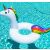 Kółko materac jednorożec unicorn dmuchany wakacje 90 cm do pływania basen 146227483