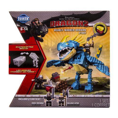 Spin Master, Ionix, How To Train Your Dragon 2 - Deadly Nadder Dragon, Construction Set, 21002, For Boys, 8 - 14 years, 121 pcs 146229269