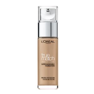 L'Oreal Paris, True Match Super-Blendable, Hyaluronic Acid, Liquid Foundation, 7R-7C, Ambre Rose, SPF 15, 30 ml 146229353 - Alapozó