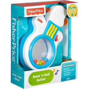 Fisher Price, Rock n' Roll, Guitar With Mirror, Musical Toy, Unisex, 3+ months