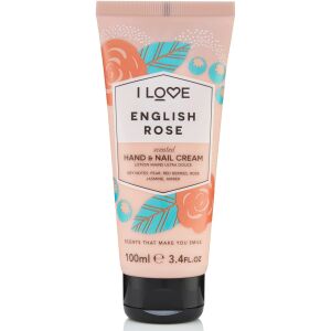 I Love, Signature Collection, English Rose, Moisturizing, Hand & Nail Cream, English Rose, 100 ml 146229485 - Kézápoló krém