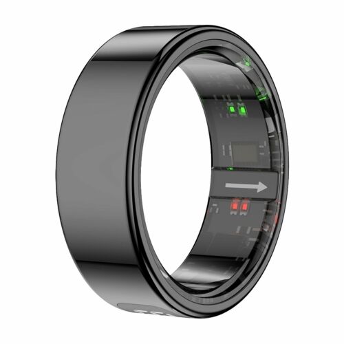 Smartring Colmi R12 20MM 10 fekete (R12 Black 10) 146231954