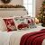 Set of 4 decorative cushion covers, 40x40 cm, Christmas motifs, red and white 146233176