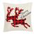 Set of 4 decorative cushion covers, 40x40 cm, Christmas motifs, red and white 146233176