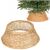 Braided Christmas tree holder protector, 58x24 cm, light brown 146233179