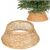 Braided Christmas tree holder protector, 58x24 cm, light brown 146233179