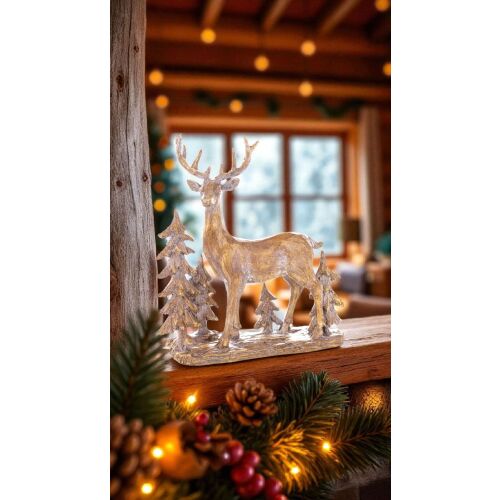 Evergreen Spirit – Rustic Holiday Reindeer 146234691