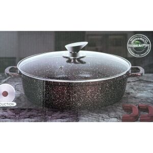 Silver Royal Diamond lábas tapadásmentes márvány bevonattal 36 cm, 8,8 L