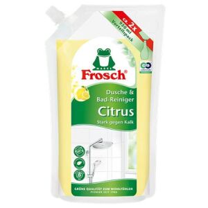 Fürdőszoba tisztítószer, 950 ml, utántöltő, FROSCH 146235503 - Szaniter tisztítószer, WC illatosító és Vízkőoldó