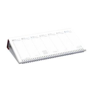 Naptár, asztali, fekvő, TOPTIMER, bordó 146236145 - TOPTIMER