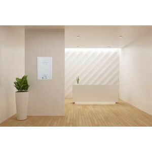 Üzenőtábla, mágneses, 60x40 cm, fehér fa keret, VICTORIA VISUAL, "Travel" 146236347 - Tervezőtábla