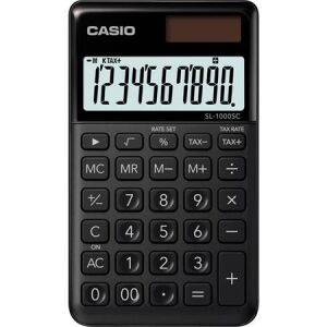 Zsebszámológép, 10 számjegy, CASIO "SL 1000", fekete 146236791 - Casio