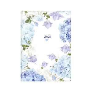 Naptár, tervező, B5, heti, TOPTIMER, "Joy", hortenzia 146237624 - TOPTIMER