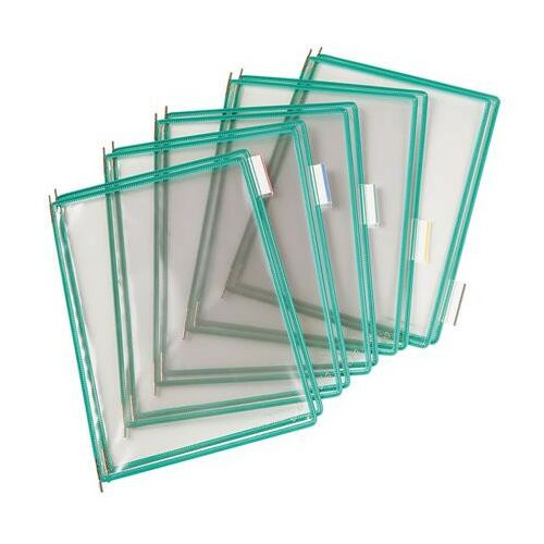 Bemutatótábla, A4, acélkeretes, DJOIS, zöld 146238535