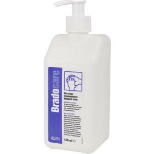 Kézápoló krém, munkavédelmi, glicerines, pumpás, 500 ml, BRADOCARE 146238978 - Kézápoló krém