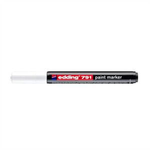 Lakkmarker 1-2mm, kerek Edding 791 fehér 146239423 - Lakkmarker