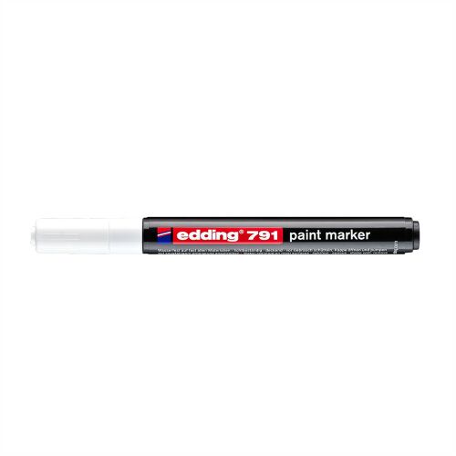 Lakkmarker 1-2mm, kerek Edding 791 fehér 146239423