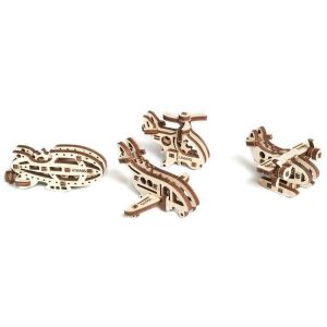 UGEARS mini stresszlevezető modellek - Repülők (4db) 146240074 - 3D puzzle