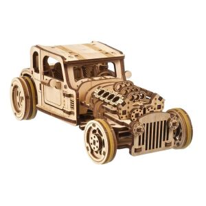 UGEARS Hot Rod Furious Mouse - mechanikus modell 146240504 - 3D puzzle
