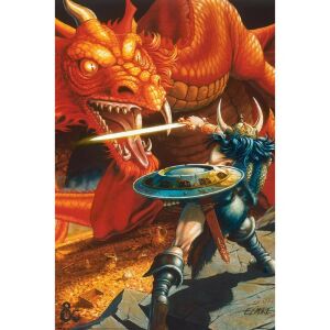 Dungeons &amp; Dragons (CLASSIC RED DRAGON BATTLE) maxi poszter 146240651 - Pyramid