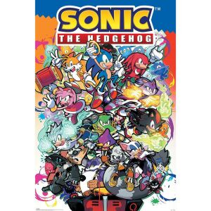 Sonic the Hedgehog (SONIC COMIC CHARACTERS) maxi poszter 146240653 - Pyramid