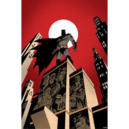 The Batman (Villian Skyline) maxi poszter 146240735