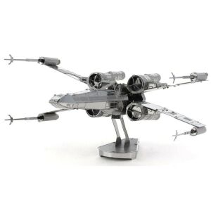 Metal Earth Star Wars X-Wing űrrepülő - lézervágott acél makettező szett 146240745 - 3D puzzle
