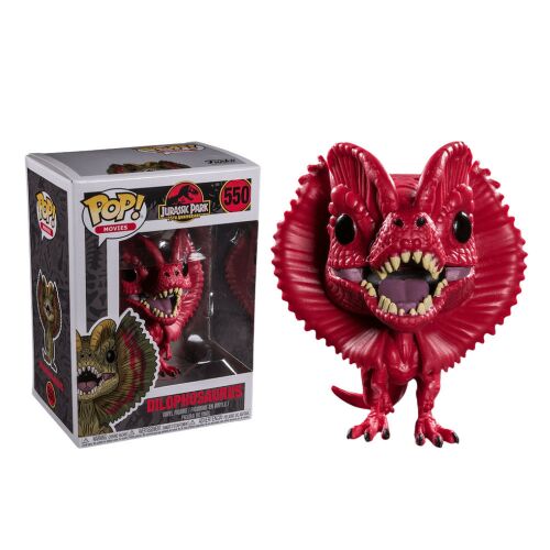 Funko POP! Movies: Jurassic Park - Dilophosaurus (Red) figura #550 146240800