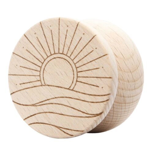 Yoyofactory Wooden Boho yo-yo nap és hullám mintával - YoYoFactory