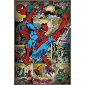 Marvel Comics: Spider-man (Retro) maxi poszter 146240836 - Pyramid