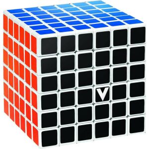 V-CUBE 6x6 versenykocka- fehér alapszín, egyenes forma 146240936 - Logikai játék
