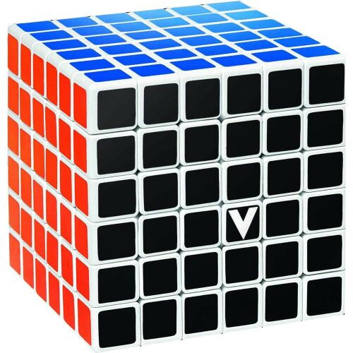 V-CUBE 6x6 versenykocka- fehér alapszín, egyenes forma 146240936
