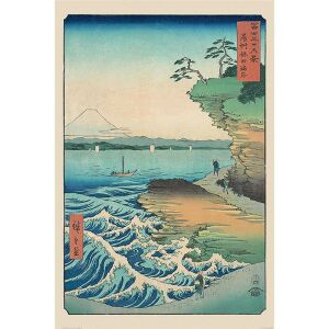 Hiroshige (SEASHORE AT HODA) maxi poszter 146240979 - Pyramid