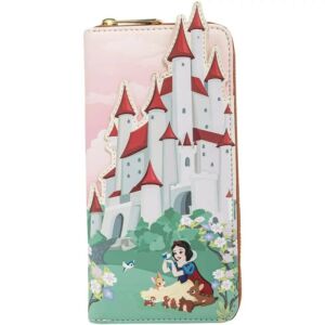 Loungefly Disney: Snow White with Castle körbe cipzáras pénztárca 146241093 - Női kiegészítő