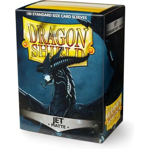 Dragon Shield Matte Negro Jet 100 db kártyavédő