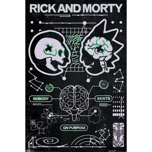 Rick and Morty (CLASSRICKAL) maxi poszter