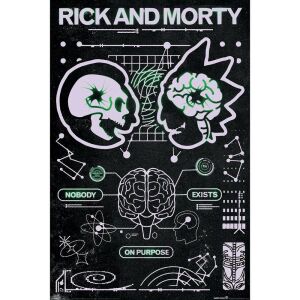 Rick and Morty (CLASSRICKAL) maxi poszter 146241294 - Pyramid