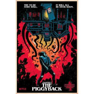 Stranger Things 4 (Chapter 9 The piggyback) maxi poszter 146241328 - Poszter