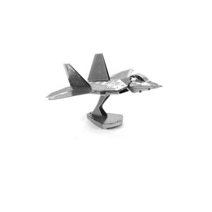 Metal Earth Lockheed Martin F-22 Raptor repülőgép - lézervágott acél makettező szett 146241489 - Játék