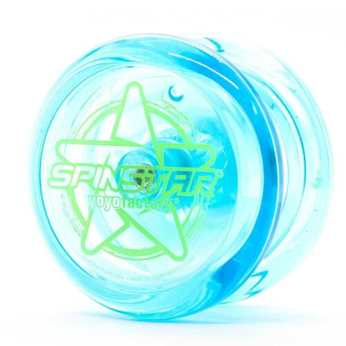 YoYoFactory Spinstar kék yo-yo, kezdőbarát játék freestyle trükkökhöz - Fejlesztő játék iskolásoknak