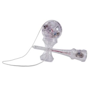 YoYoFactory Catchy LED kendama átlátszó, fehéren világító 146241648 - Szabadtéri ügyességi játék