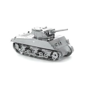 Metal Earth Sherman Tank - lézervágott acél makettező szett 146241707 - Játék