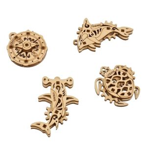 UGEARS U-Fidgets Atlantic-óceán modell 146241775 - 3D puzzle