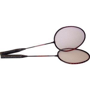 Fém tollasütõ 2 darabos készlet táskában 146241856 - Tollasütő, labda és felszerelés