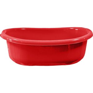 Jotta Kaja Ovális tál 12 l piros 146242243 - Háztartási vödör & Tál