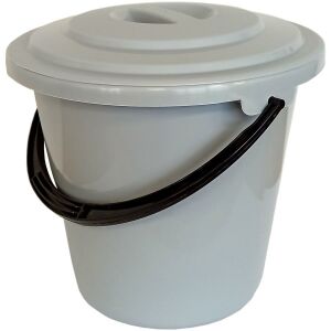 Jotta Nino vödör tetővel 10 l szürke 146242245 - Vödör