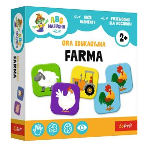 Farm ABC tanulójáték kisgyermekeknek - Treflik Family Trefl 02909