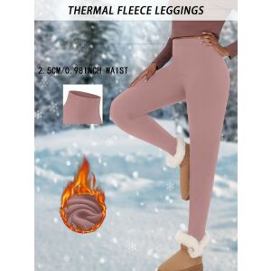 Női termo polár leggings, 2,5 cm-es derékbőséggel 146249573 - Női leggings